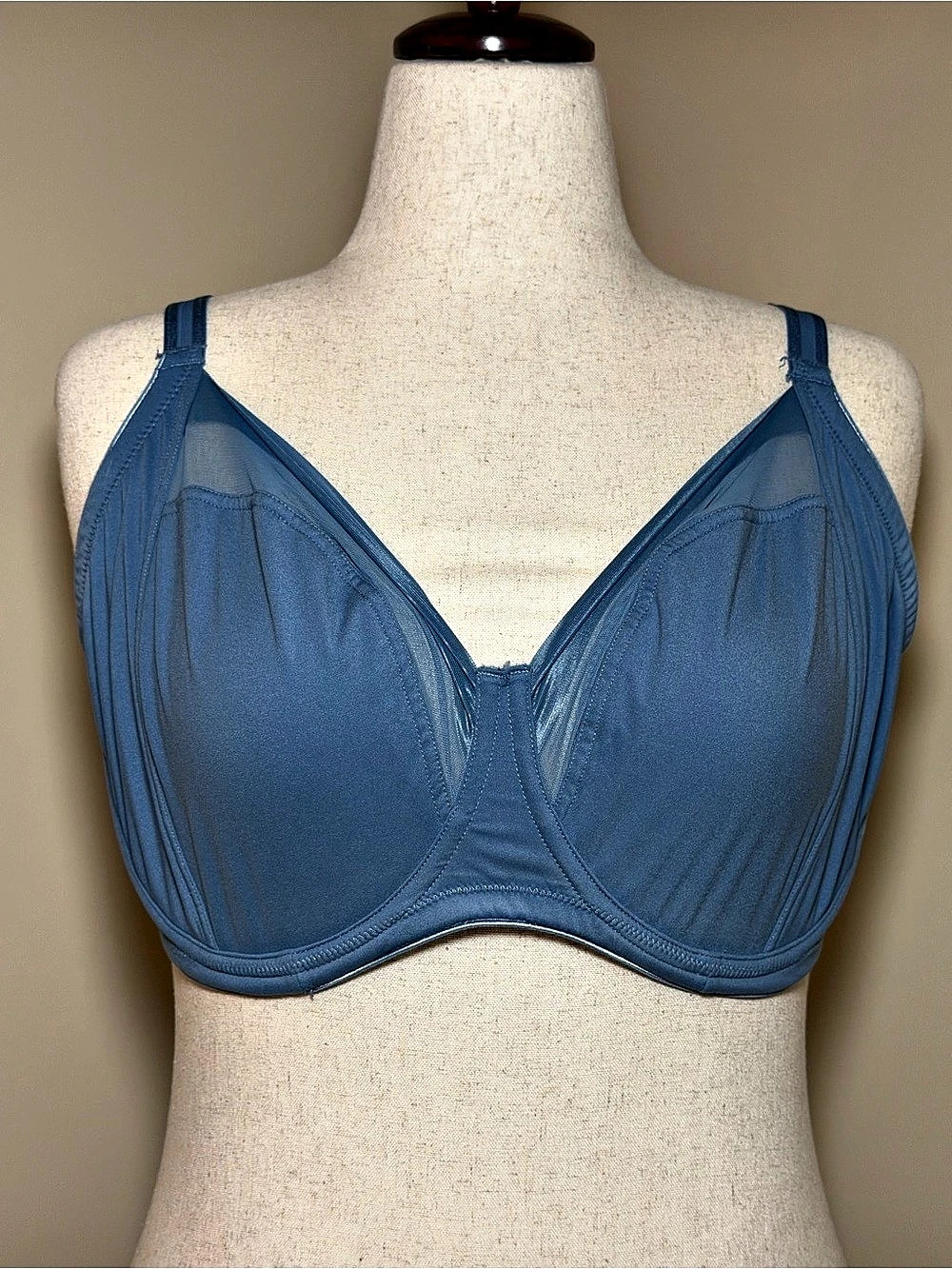 bare Bare Necessities Side Support Bra Underwire B30413 Elemental Blue